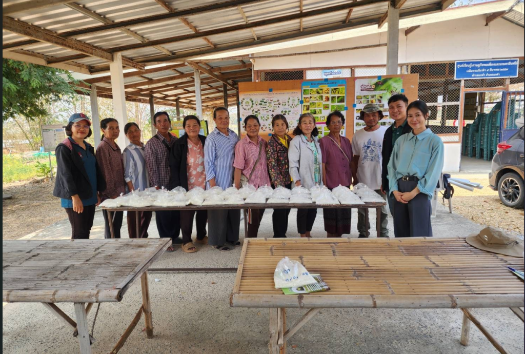 อบรมเกษตรกรโครงการส่งเสริมการจัดการสุขภาพพืชเพื่อเพิ่มประสิทธิภาพการผลิตสินค้าเกษตร ปีงบประมาณ 2568 กิจกรรม พัฒนาสมาชิกเพื่อยกระดับ ศจช. ตามกระบวนการโรงเรียนเกษตรกร